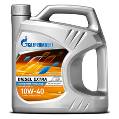 Моторное масло GAZPROMNEFT Diesel Extra 10W-40 4л. полусинтетическое [2389901351]