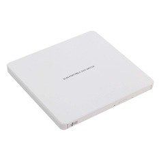 Оптический привод DVD-RW LG GP60NW60, внешний, USB, белый, Ret