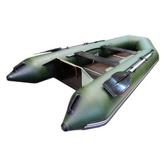 Лодка моторно-гребная HUNTERBOAT Хантер 320 Л, надувная, зеленый [320032]