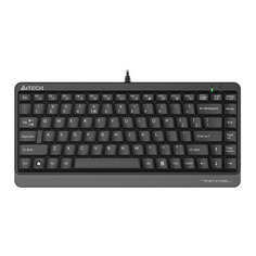 Клавиатура A4TECH Fstyler FKS11, USB, черный серый [fks11 grey]