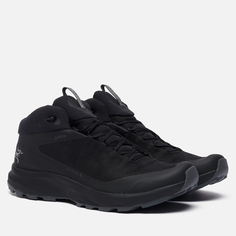 Мужские кроссовки Arcteryx Aerios FL Mid Gore-Tex, цвет чёрный