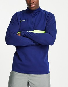 Темно-синий и светлый топ Nike Football Academy