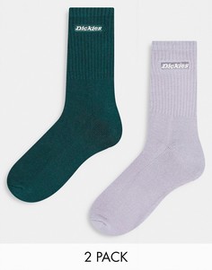 Набор из 2 пар носков сиреневого и серого цветов Dickies New Carlyss-Фиолетовый цвет