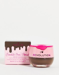 Помада для бровей I Heart Revolution – Chocolate Brow Pot-Brunette