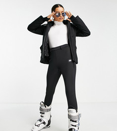 Горнолыжные облегающие брюки со штрипками ASOS 4505 Petite-Черный цвет