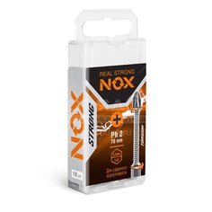 Набор бит Nox, Strong torsion, Ph2, 70 мм, 10 шт