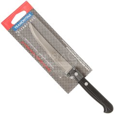 Нож кухонный Tramontina, Ultracorte, для стейка, нержавеющая сталь, 12.5 см, рукоятка пластик, 23854/105-TR