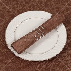 Набор столового текстиля скатерть 140х180 см + 6 салфетки 30х40 см, 100% полиэстер, T2020-2662