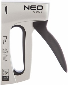 Степлер Neo Tools 16-015 (черно-серый)