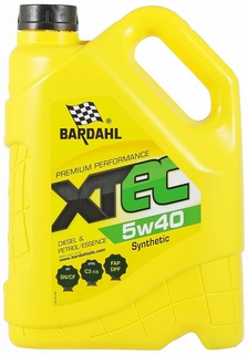 Моторное масло BARDAHL XTEC 5W40 5л