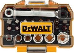 Набор инструментов DeWALT DT71516-QZ (желтый, черный, серебристый)