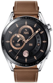 Умные часы HUAWEI WATCH GT 3 46мм Classic (коричневый)