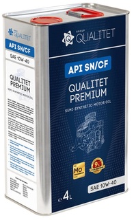 Моторное масло Квалитет QUALITET PREMIUM API SN/CF SAЕ 10W-40, 4 л