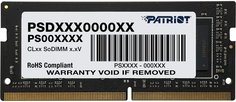 Оперативная память PATRIOT SO-DIMM DDR4 PSD432G26662S 32Gb Патриот