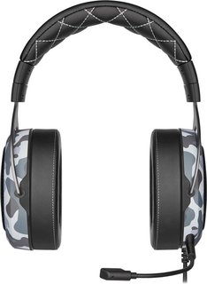 Наушники игровые Corsair HS60 Haptic Stereo Headset (черный, серый, камуфляж)