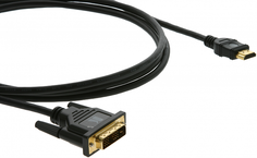 Кабель HDMI Kramer High–Speed HDMI-DVI 1.8m (черный)