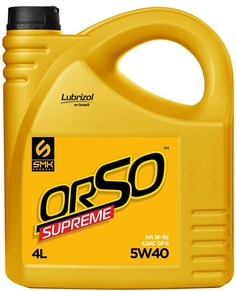 Моторное масло SMK Orso Supreme 540 5W-40 API SP RC
