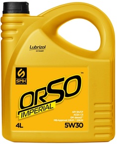 Моторное масло SMK Orso Imperial 530 5W-30 API SN/CF