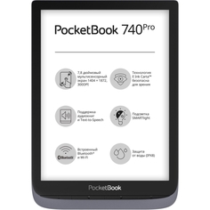 Электронная книга PocketBook 740 Pro Metallic Grey (PB740-2-J-RU) 740 Pro Metallic Grey (PB740-2-J-RU)