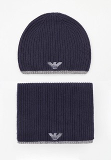 Шапка и шарф Emporio Armani 