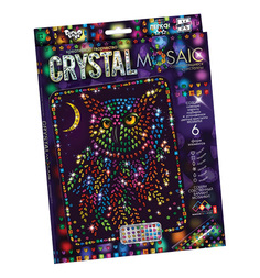 Набор для творчества Данко-Тойс Crystal Mosaic Сова