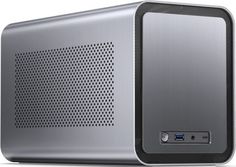 Корпус mini-ITX JONSBO N1 серый, без БП, USB Type-C, USB 3.0, audio