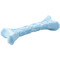 Игрушка для щенков TRIOL Puppy Косточка из термопластичной резины голубая 10,5 см