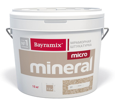 Штукатурка мраморная Bayramix micro mineral 668. 15 кг