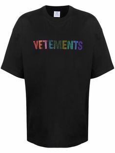 VETEMENTS футболка с логотипом