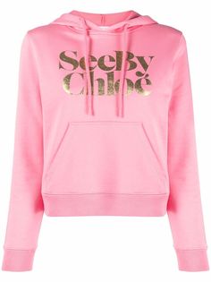 See by Chloé худи с логотипом