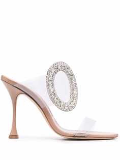 Manolo Blahnik лакированные босоножки Fibionabi 105