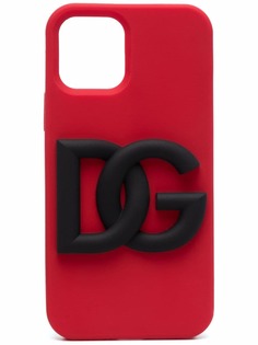 Dolce & Gabbana чехол для iPhone 12 Pro с вышитым логотипом