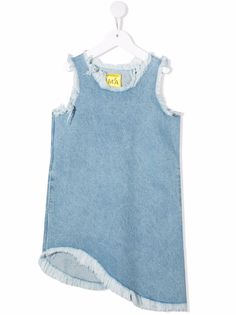 MarquesAlmeida KIDS асимметричное джинсовое платье