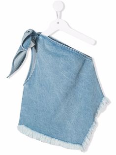 MarquesAlmeida KIDS джинсовый топ с завязками
