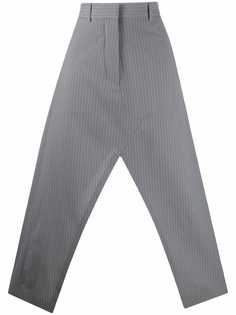 MM6 Maison Margiela юбка с завышенной талией и разрезом