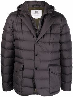 Woolrich пуховик Sierra с капюшоном