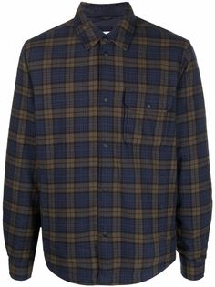 Woolrich рубашка в клетку мадрас