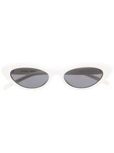 Celine Eyewear солнцезащитные очки в оправе кошачий глаз