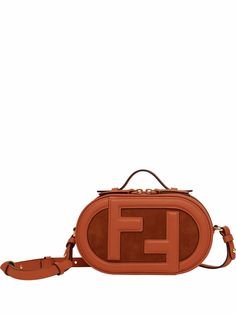Fendi мини-сумка с монограммой