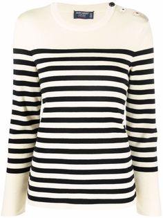 Saint James шерстяной свитер в полоску