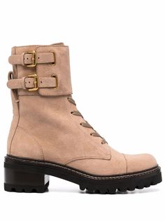 See by Chloé ботинки на шнуровке