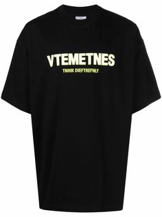 VETEMENTS футболка с логотипом