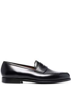 Crockett & Jones лоферы с миндалевидным носком