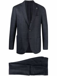 Lardini костюм с однобортным пиджаком