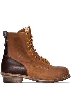 visvim ботинки Poundmaker на шнуровке