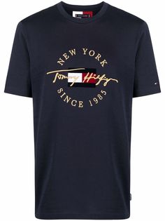 Tommy Hilfiger футболка из органического хлопка с логотипом