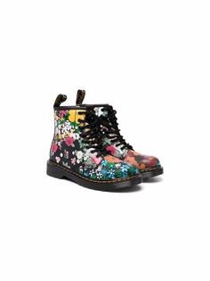 Dr. Martens ботинки с цветочным принтом