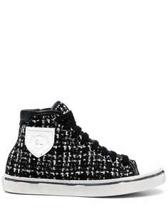 Saint Laurent твидовые кеды