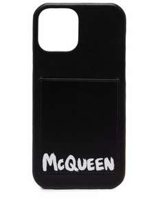 Alexander McQueen чехол для iPhone 12 Pro с логотипом