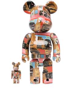 Medicom Toy комплект из двух фигурок BE@RBRICK Andy Warhol × JEAN-MICHEL BASQUIAT